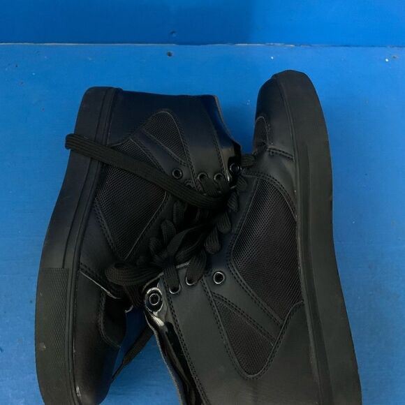 Hardlined By Sean John Mens Gray Leather Casual Lace Up Ankle Chukka Boot Sz 8.5 - Picture 5 of 8